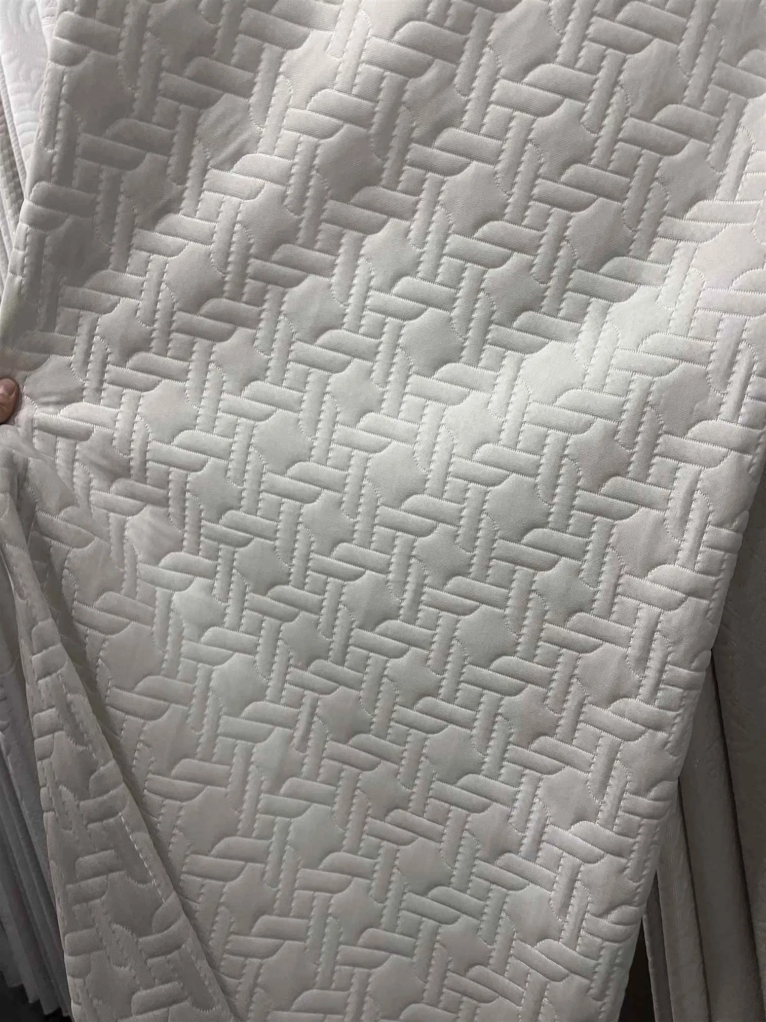 Mattress Polyester Knitted Fabric Mattress Brand Logo Can be Customized