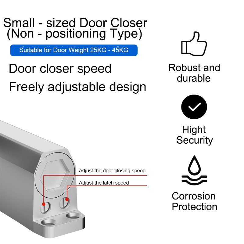 Small Trumpet Door Closer, Door Opener, Automatic Door Closer, Automatic Hydraulic Buffer Door Closer