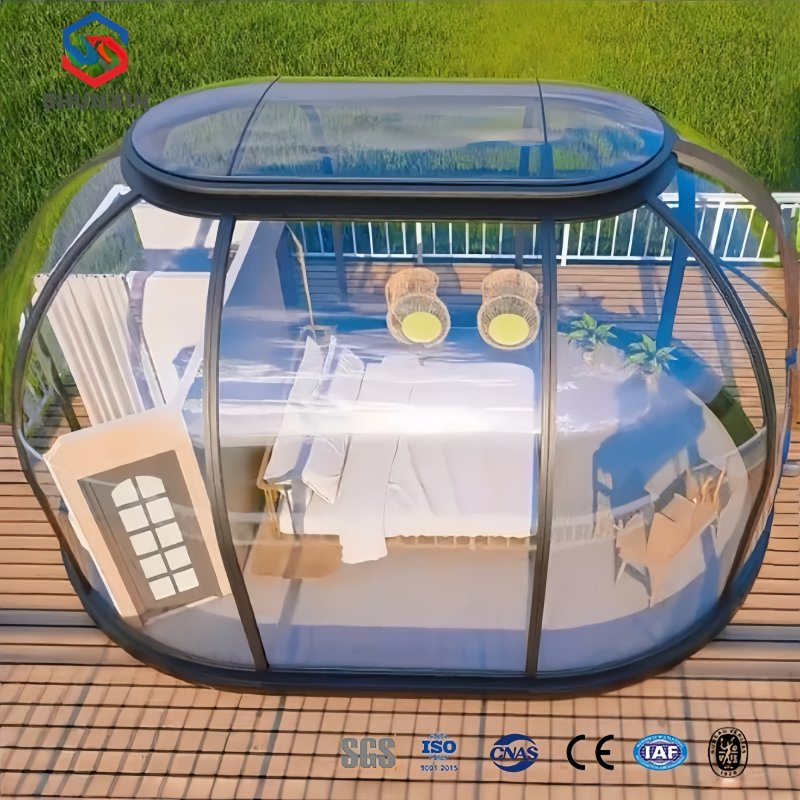 40FT Modified Shipping Container Modular Prefabricated Vessel Modern Capsule Luxury Prefab House
