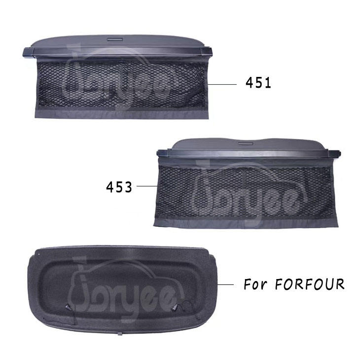 Задняя полка багажника для Smart 453 Electric