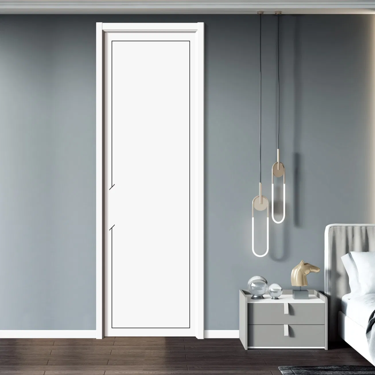 High Strength Timely Delivery Elegant Appearance Wooden Door