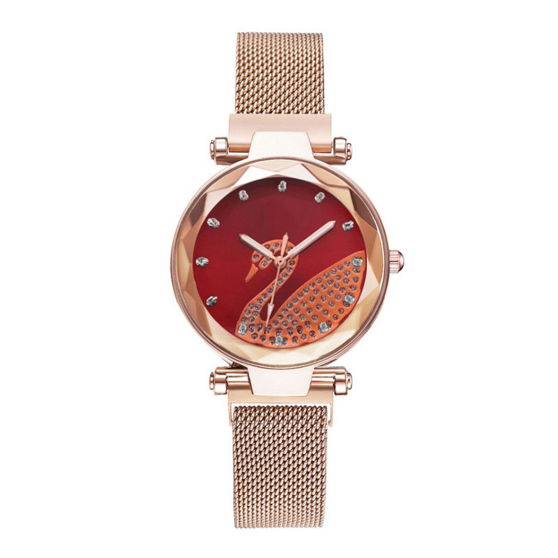Hot Selling Women's Watches Luxury Atmosphere Love Bracelet Quartz Belt Watch