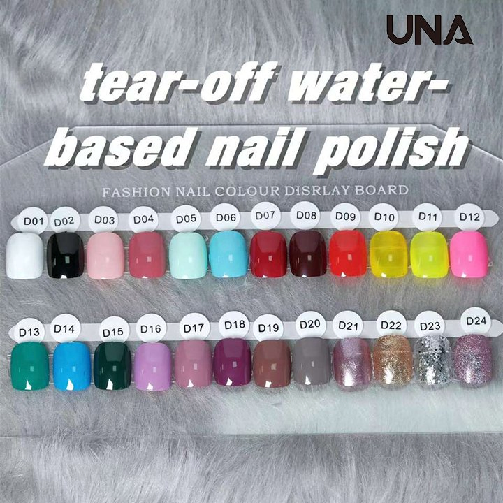Factory Bestseller Collection Quick Drying Waterproof Blooming 24 Colors Water Based Gel Nail Polish Kit