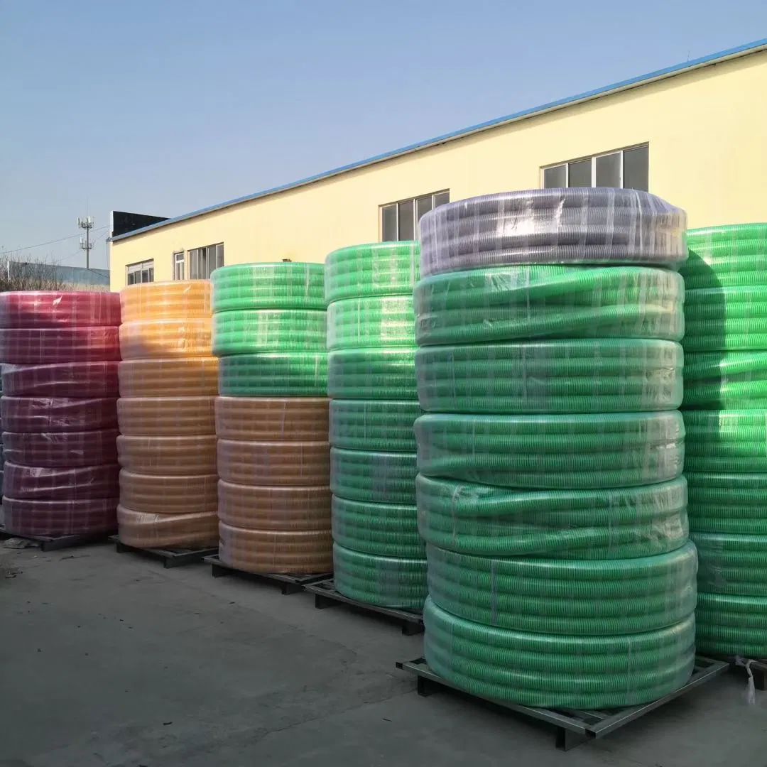 Flexible Helix Grit PVC Hose Water Discharge PVC Suction Hose