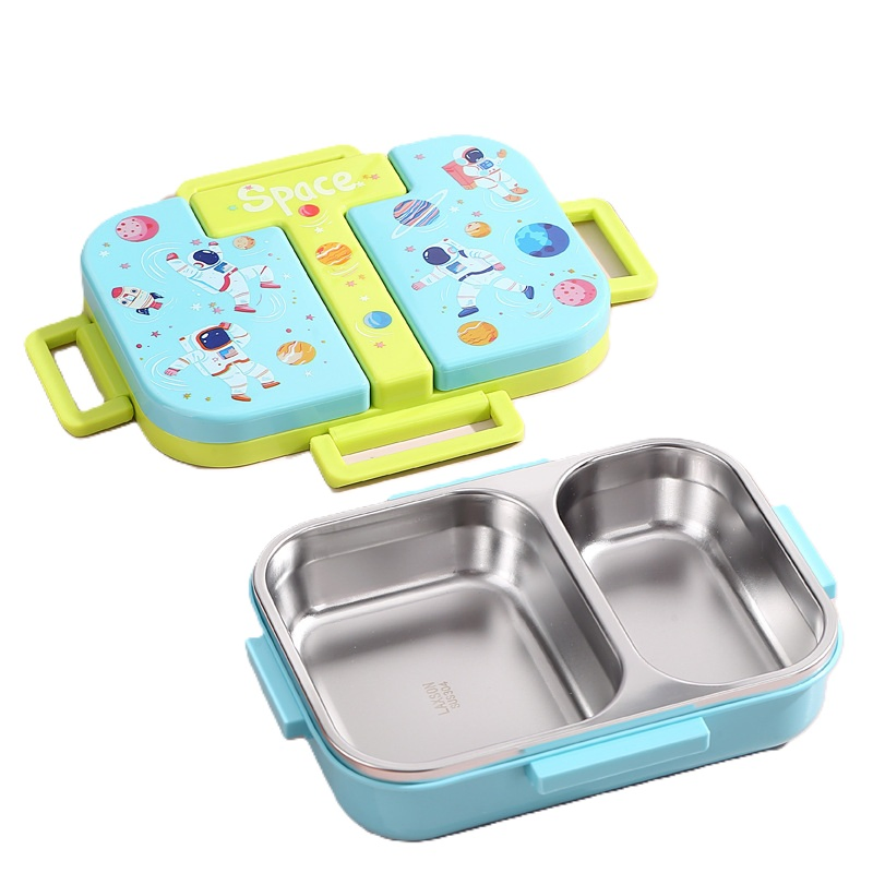 Premium 304 Stainless Steel Insulated Lunch Box for Kids