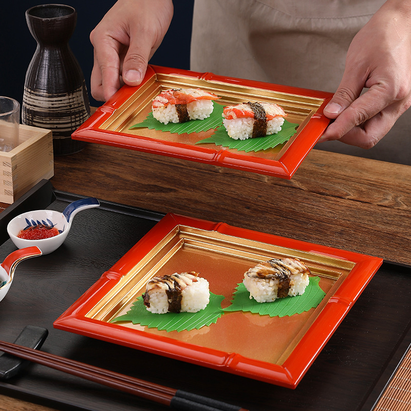 Wholesale Price OEM Manufacturer Restaurant Serving Plate Food Plate for Sushi Restaurant Tableware