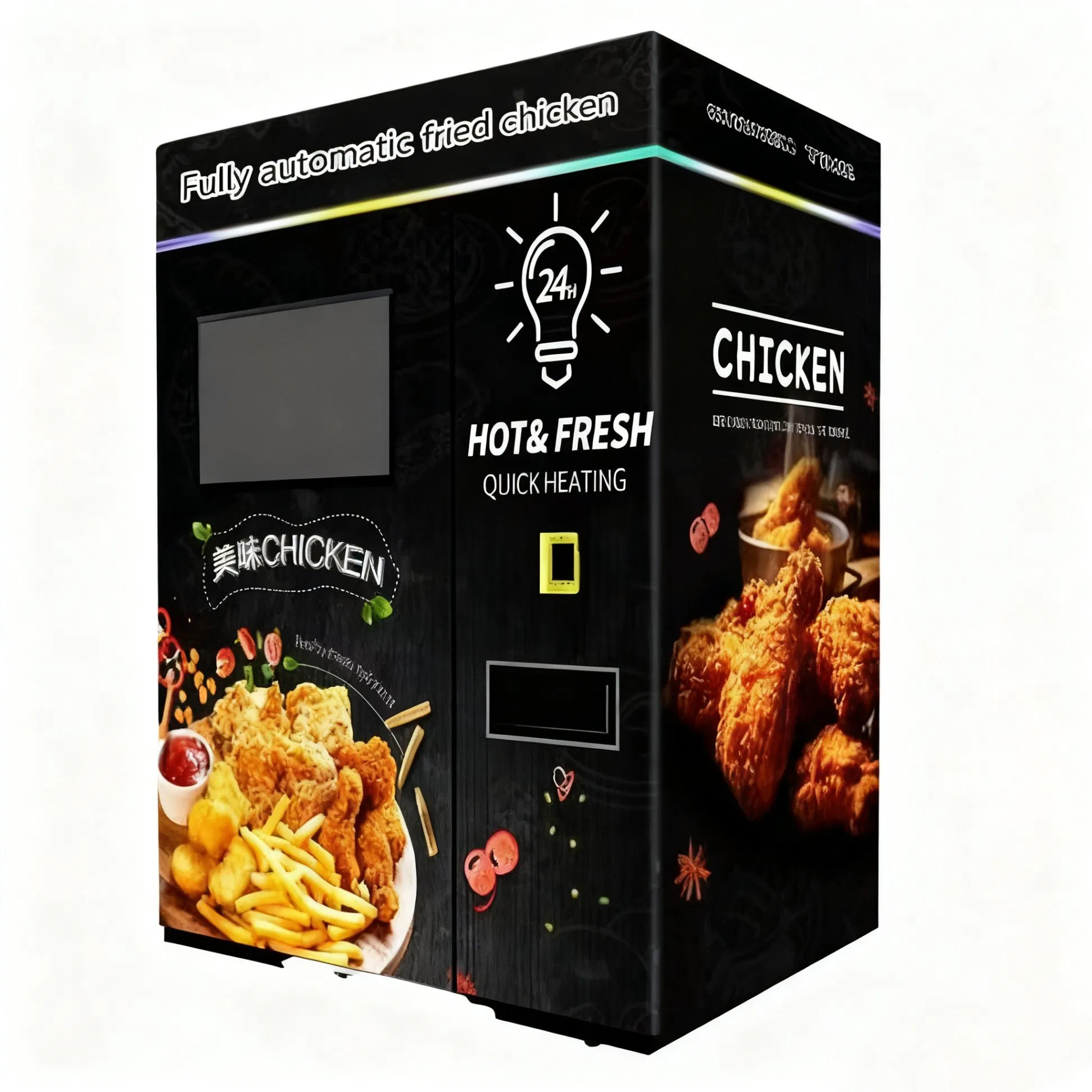 Fast Dispensing Multi-Function French Fries Vending Machine with Easy Clean