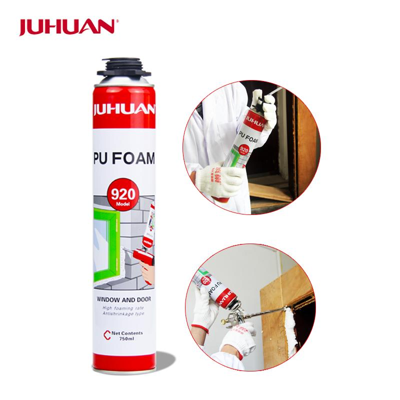 Juhuan-Great Price B3 Fire Retardant	Fireproof Gaps Spray Foam for EPS XPS Board