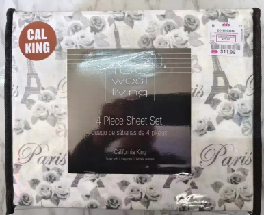 Bedsheet Sets Made by Stock Polyester Microfiber Fabric Bedding Sets Home Textile