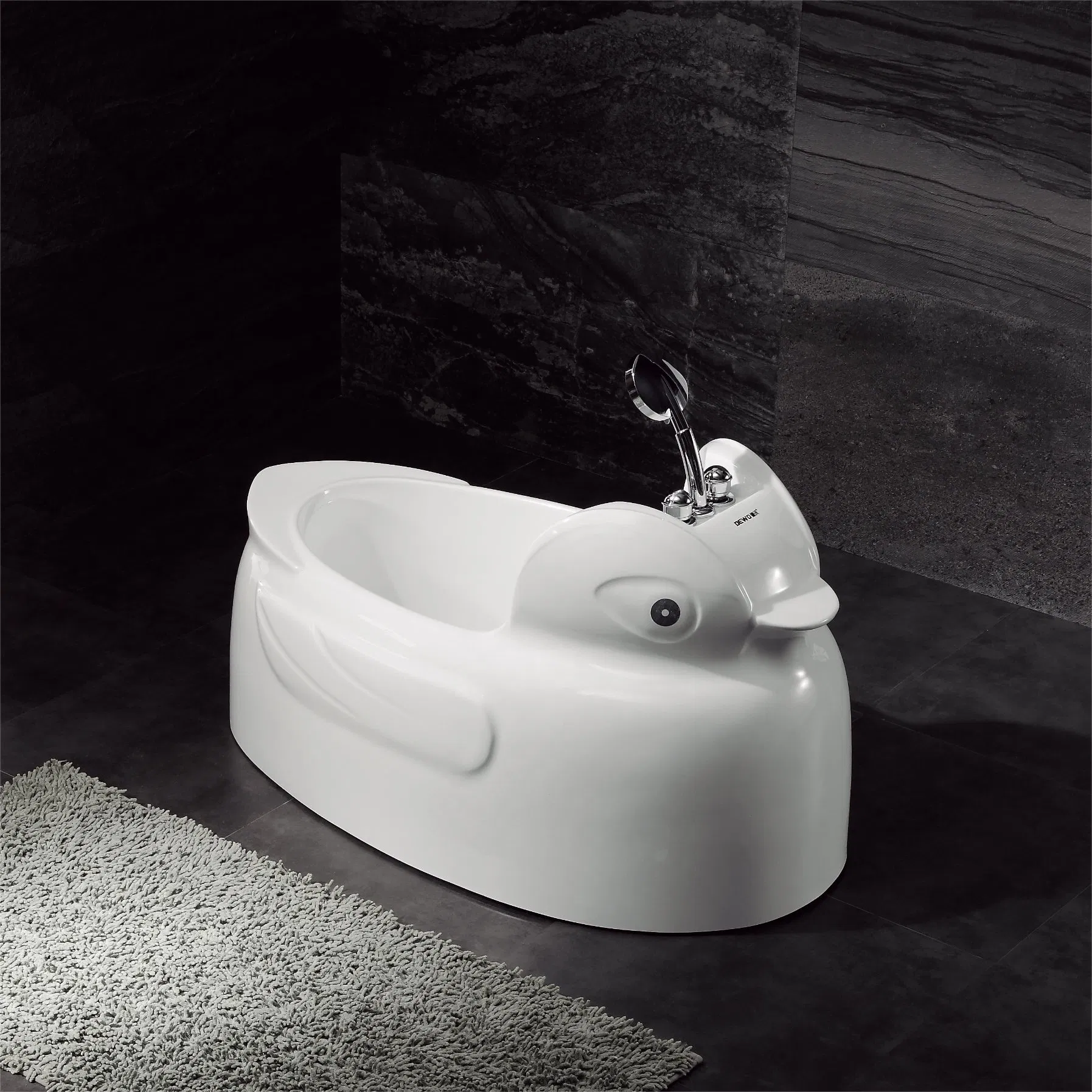 Детская ванна в форме утёнка 1.2 м с краном