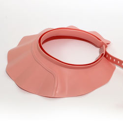 OEM Adjustable Baby Shower Hat Soft Baby Shower Cap Washing Hair Baby Bath Hat