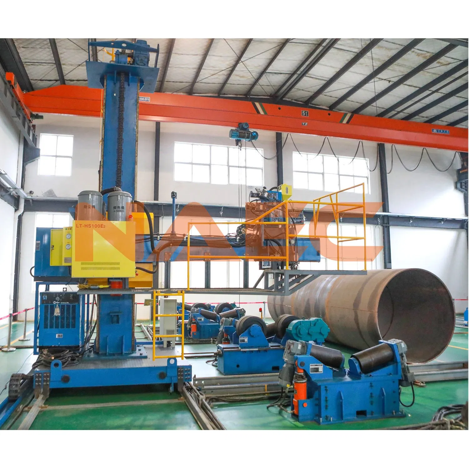 High Efficient Solution for Pressure Vessel Pipeline Fitting-up and Welding