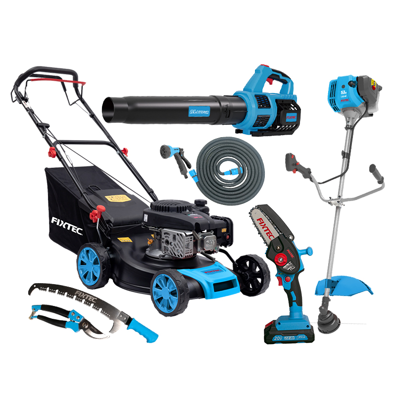 Fixtec 52cc High Quality Garden Tools 1.45kw Earth Auger Machine 2-Stroke Post Hole Digger