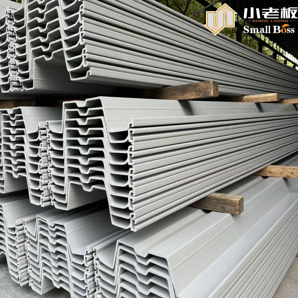 Vinyl Sheet Pile for Marine Seawall Flood Control Erosion Control