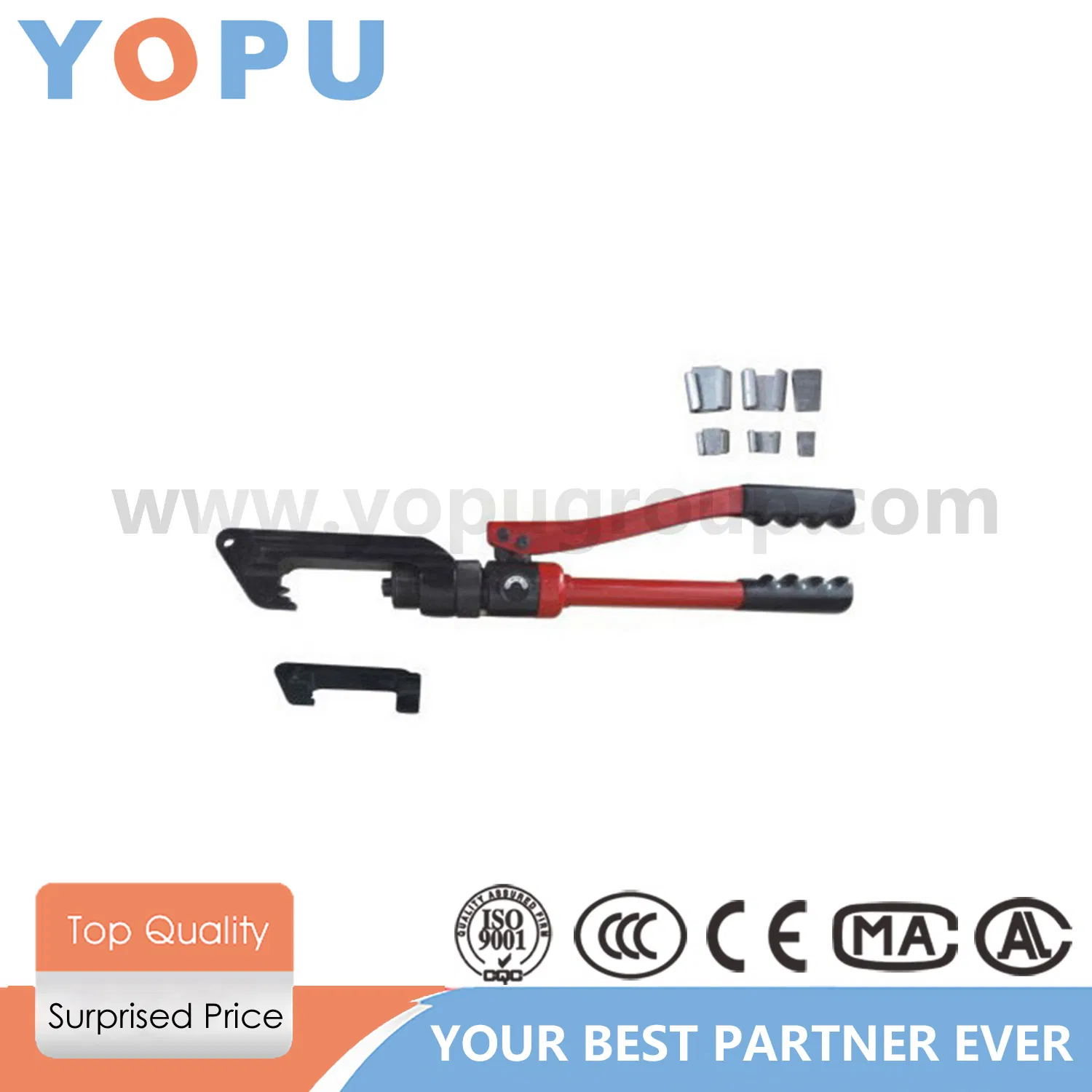 Mini Intelligent 6t Electric Battery Hydraulic Cable Lug Crimping Tools
