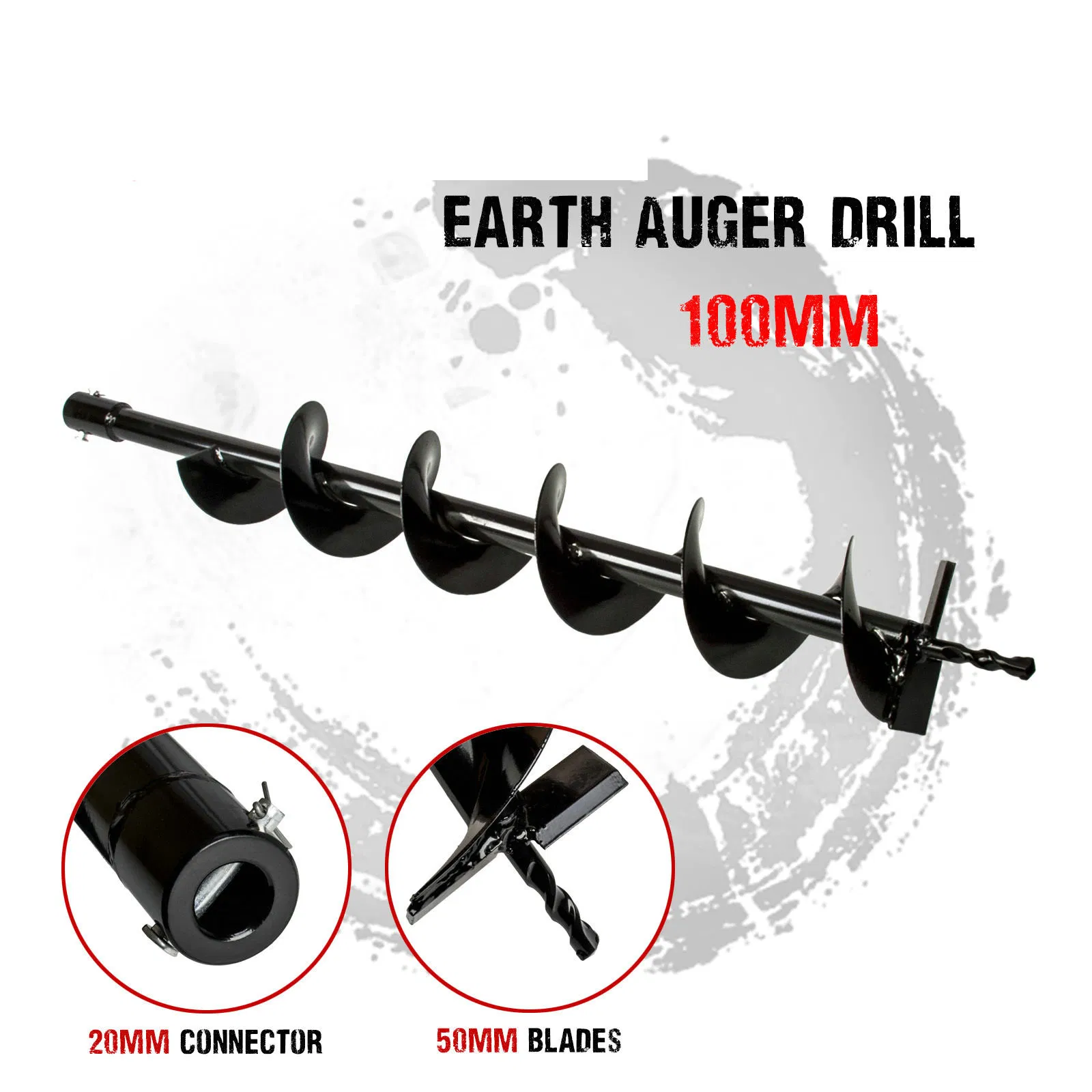 Auger Extension 100mm Aguer Bit 100mm 200mm 300mm 150mm