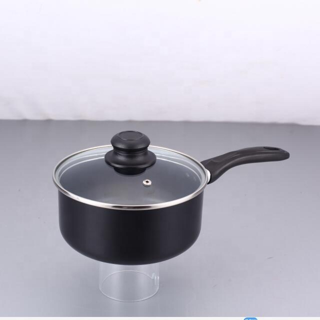 7PCS Aluminium Cooking Pots and Pans Nonstick Saucepan Frying Pan with White Ceramic Coating