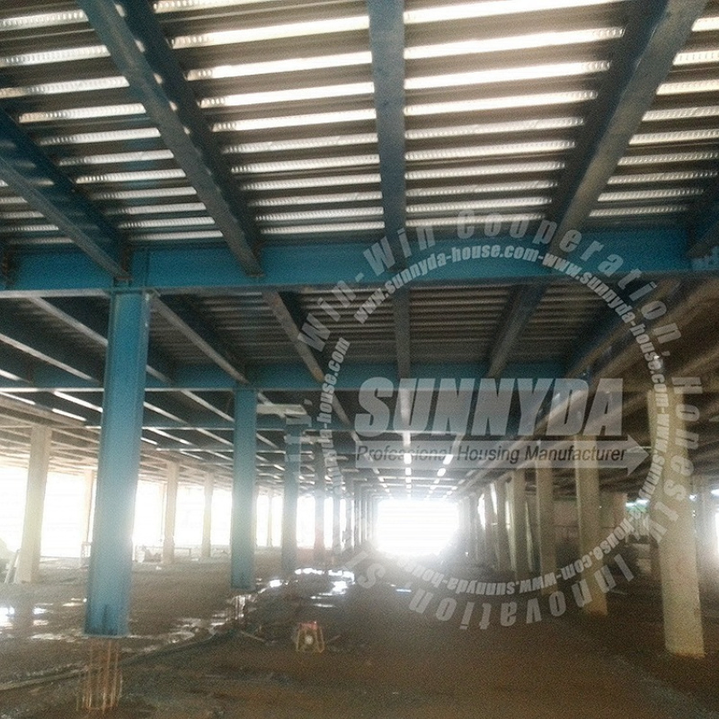Galvanized Steel Solar Panel Structure Office Building Manufacturer (SD-0847)
