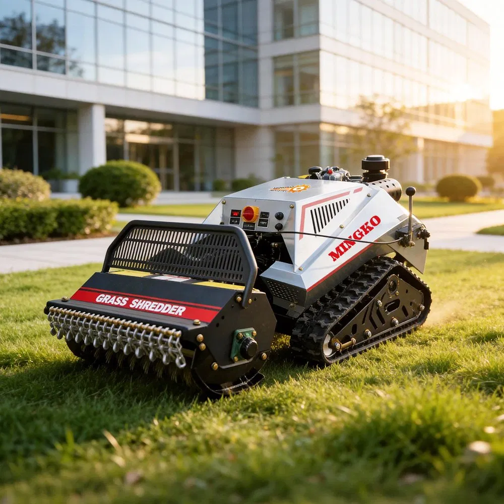 Гусеничный радиоуправляемый робот-косилка Mingko MK-800MP