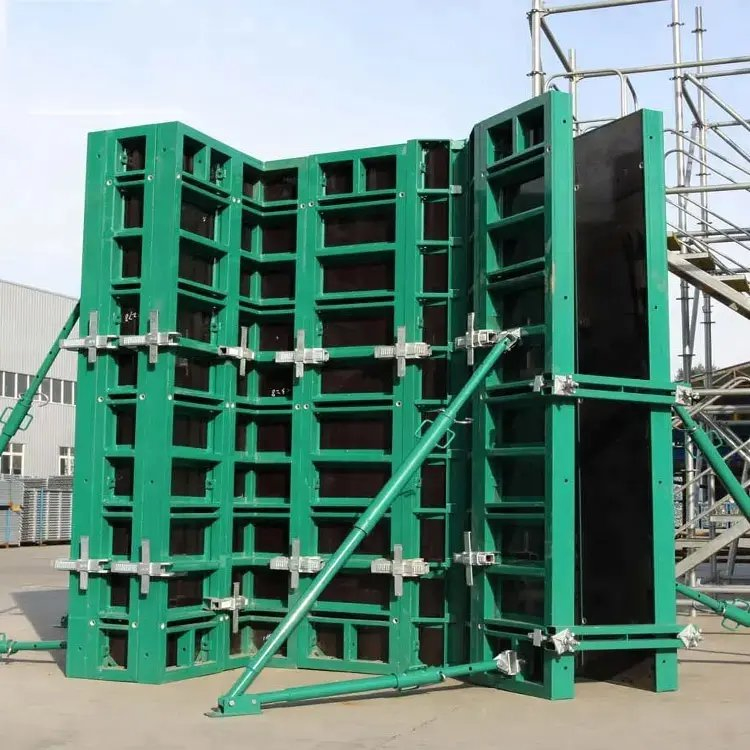 Customized Steel Formwork for Wall, Slab, Column Concrete Forms Steel Shutter