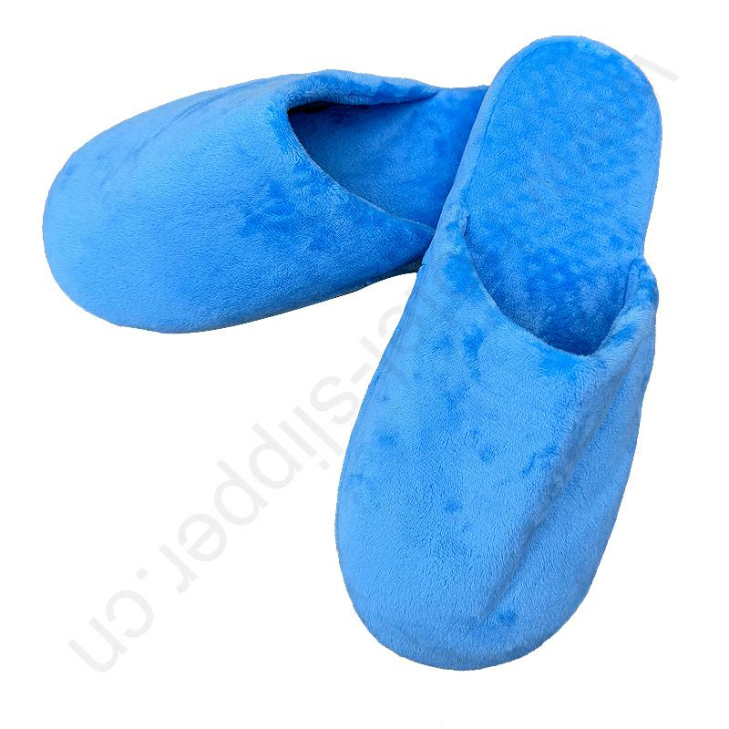 Plush Velour Slippers with Comfortable EVA Sole for Cozy Relaxation