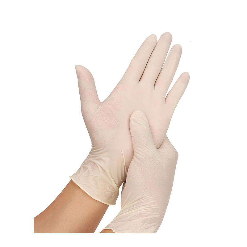 Disposable Medical Household White Disposable Vinyl Latex Working Gloves