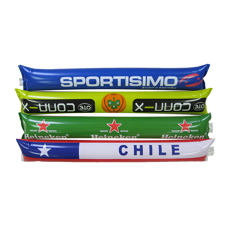 Custom Promotion Printing PE Inflatable Cheering Thunder Stick