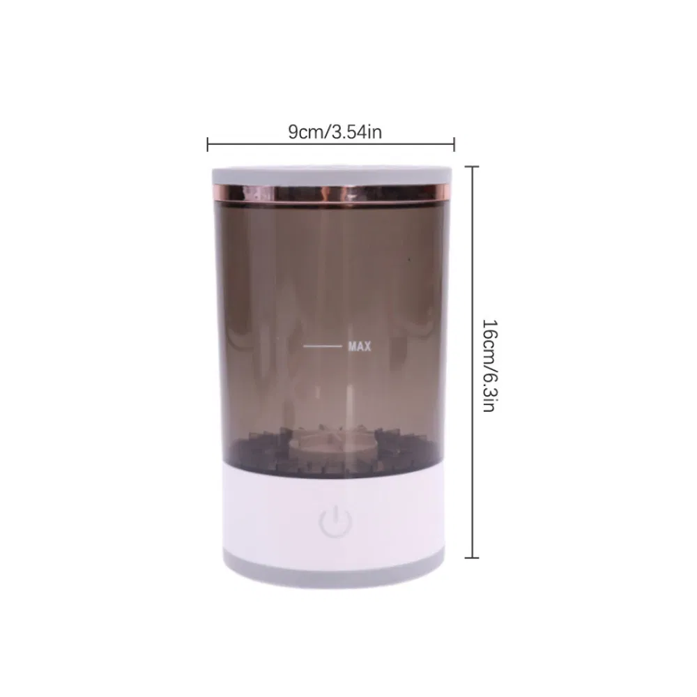 New Cosmetic Cleaning Nail Products Portable Electric Automatic Makeup Roller Brush Cleaner Machine