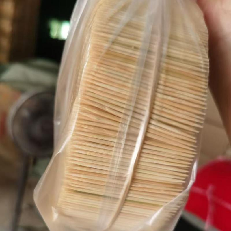 High Quality Disposable Bamboo Toothpick Biodegradable Tooth Pick with Bulk Package