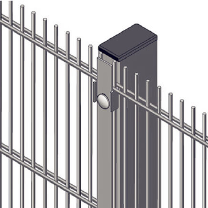 PVC Coated Double Wire Fence 656 868 Galvanized Welded Mesh/ 2D Fence Panels