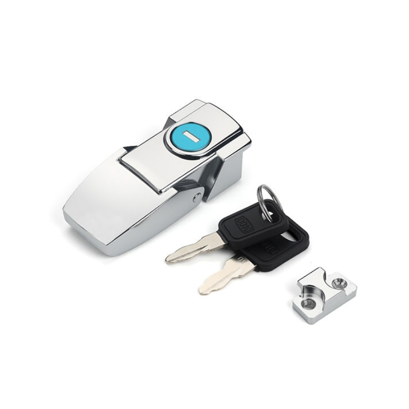 Large Zinc Alloy Concealed Toggle Latch Lock with Key for Power Cabinets