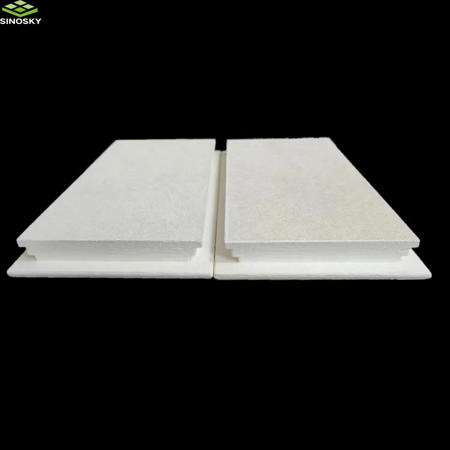 Eco-Friendly Fiberglass Suspended Ceiling Acoustic Baffle Ceiling Panel Tiles