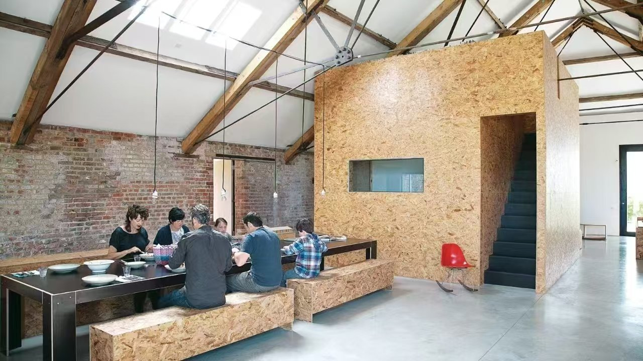 Premium-Grade 3mm Melamine-Faced Plywood with Multi-Layer Oriented Strand Board (OSB) Core for Furniture Decoration