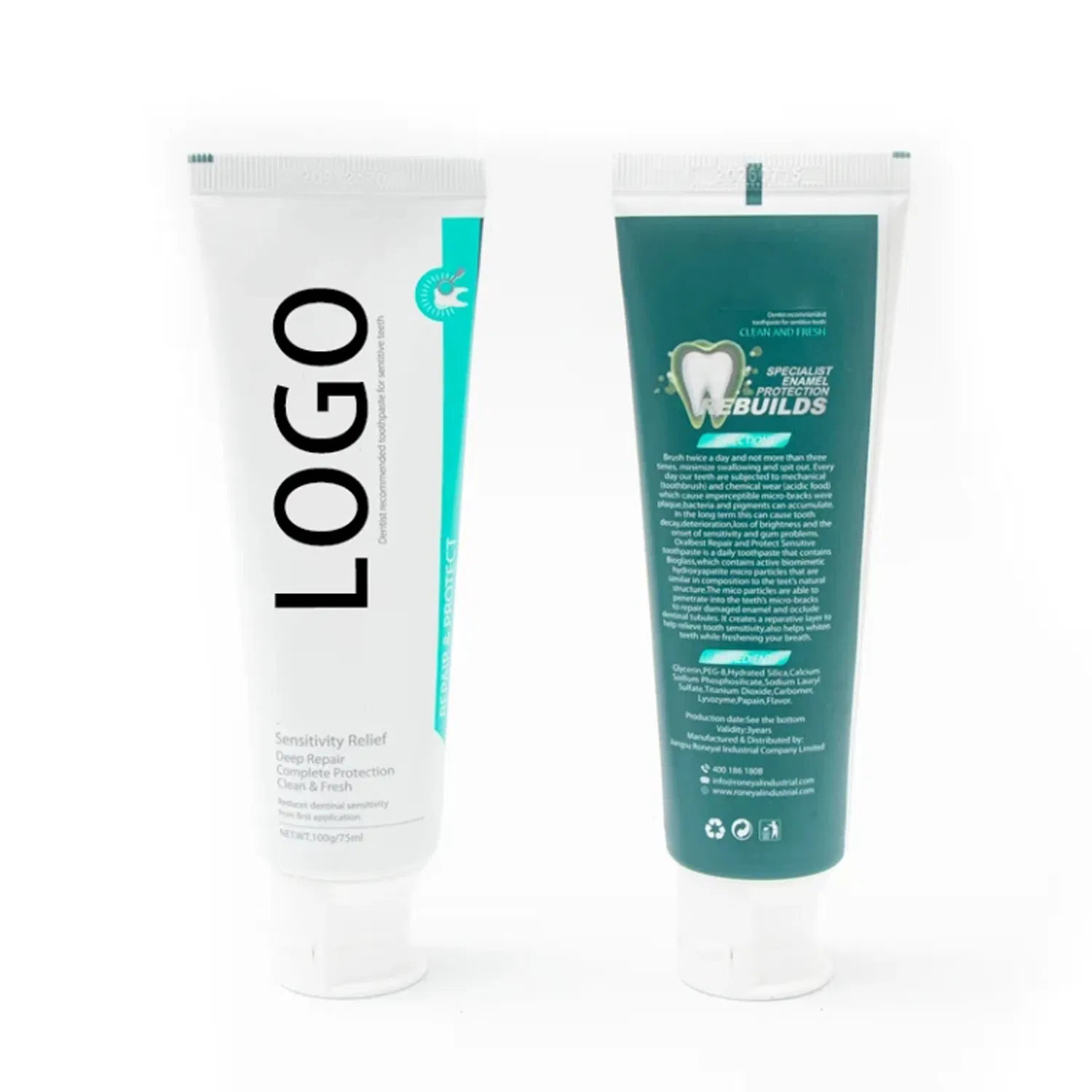 High Quality 100g Fresh Breath Flavoured Teeth Whitening Toothpaste