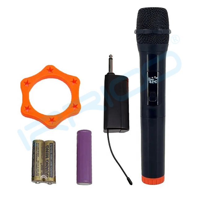Irrico UHF Handheld Wireless Microphone Karaoke Speech Dynamic Professional Microphones