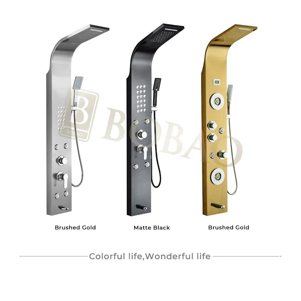 Advanced Smart Shower Panel with Digital Control and LED Display