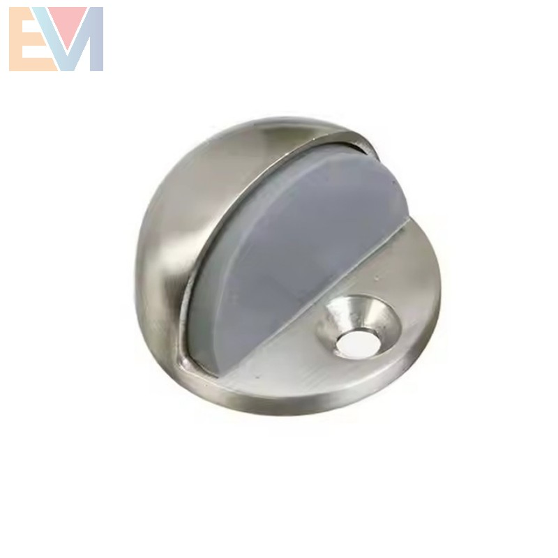 Floor Nailfree Shower Door Stop Self Adhesive Stainless Steel Wooden Door Stopper