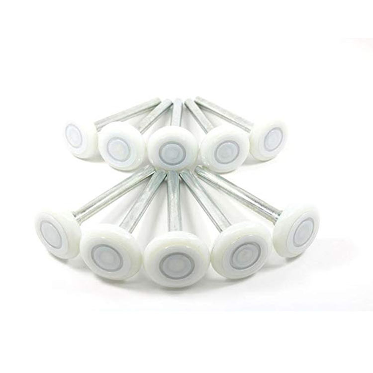 Black Precision Nylon Roller for Siding Garage Industrial Door 2'' 6200zz Roller High Speed Door Roller Suppliers