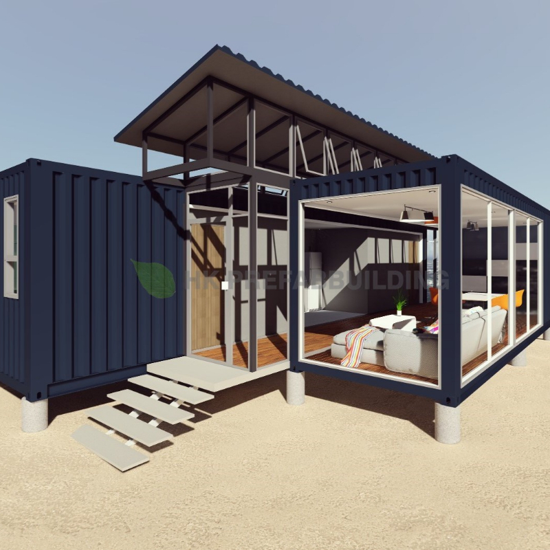 The Double Wing Expansion Container House Living House for Emergency Rescue