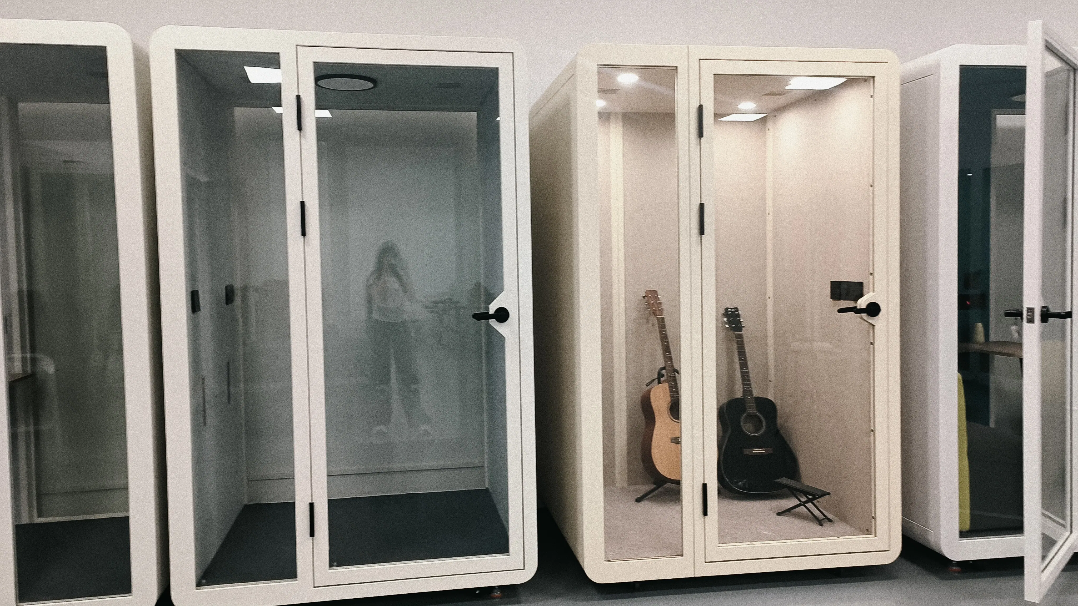 Premium Sound Isolation Booths for Offices, Studios, and Homes