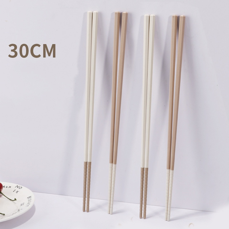 Personalized 30cm Hot Pot Use Food Safe Long Chopsticks Silicone in Pair