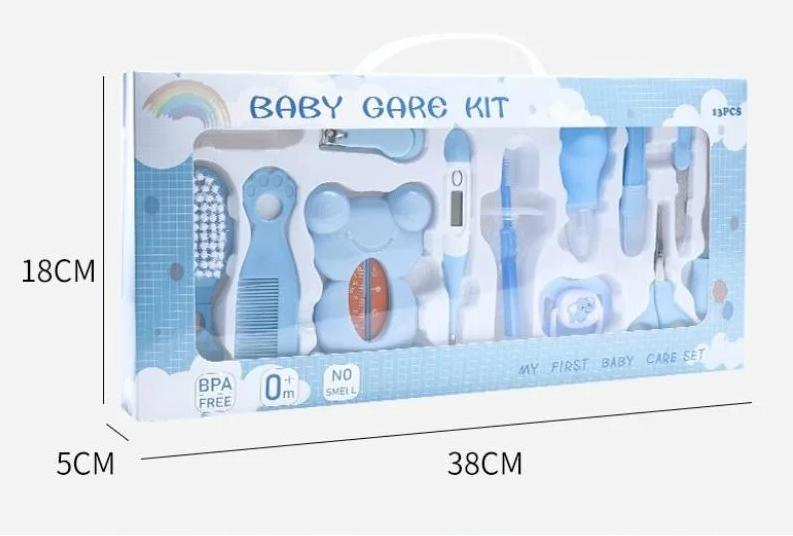 Hot Selling in Stock 10 in 1 Baby Care Set Children Manicure Set Baby Hygiene Kit Baby Grooming Kit