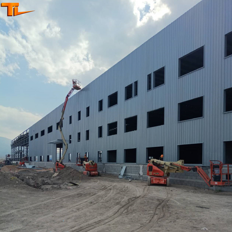 Steel Structure Framed Commercial Office Prefabricated Steel Building