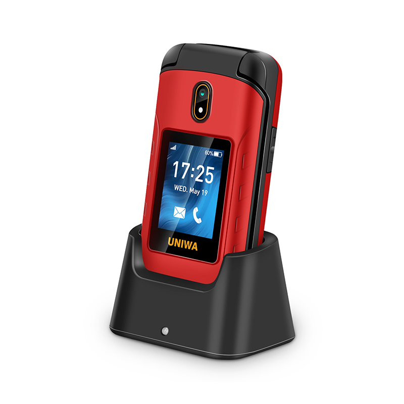 Кнопочный телефон Uniwa V909T 4G для пожилых с SOS