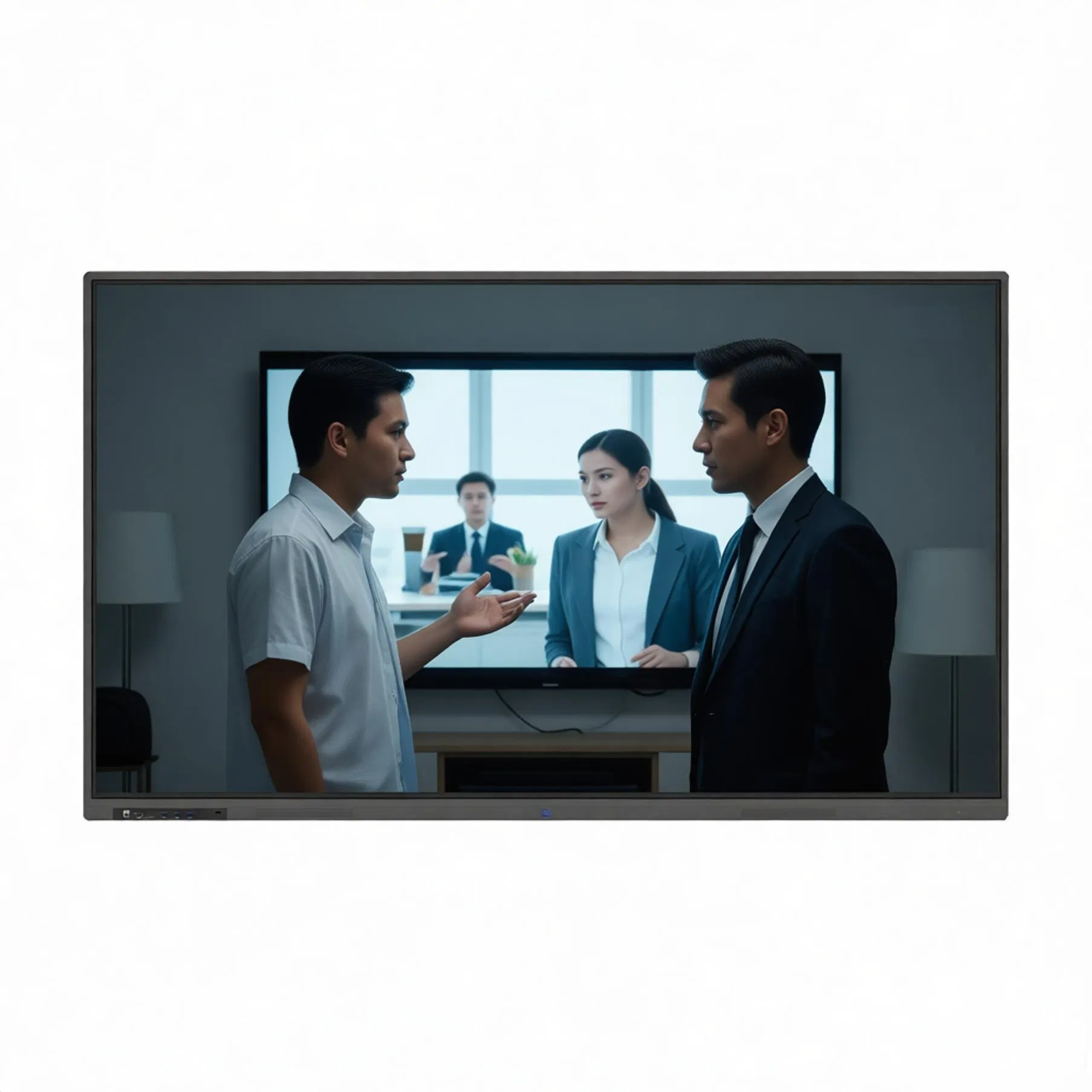 Smart 98-Inch 4K Touchscreen Display Wireless Screen Mirroring Interactive Whiteboard