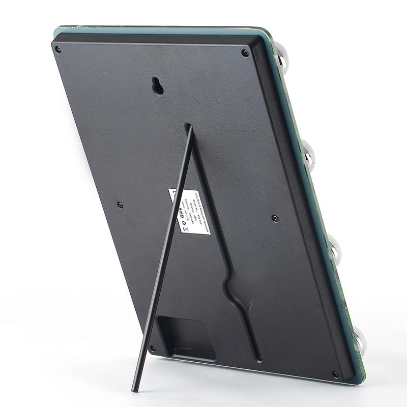 Hollywood 8PCS LED Lighted Bulb Makeup Mirror with 1000mAh Lithim Battery