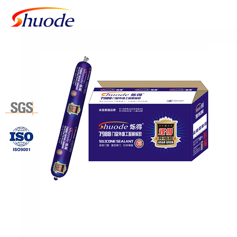 Water Based Sausage Adhesive Sealant for Glass and Wood Roofing Applications