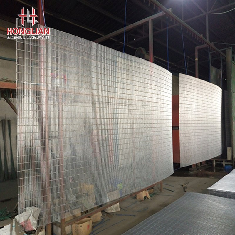 Low Maintenance Welded 358 Fencing Black PVC or Galvanized Finish