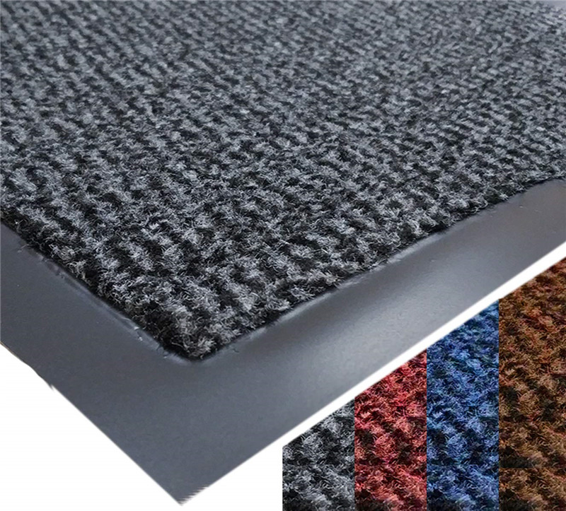 Heavy Duty Non Slip Barrier Mat Large Small Rugs Runner Kitchen Door Hall (90X150, Grey)