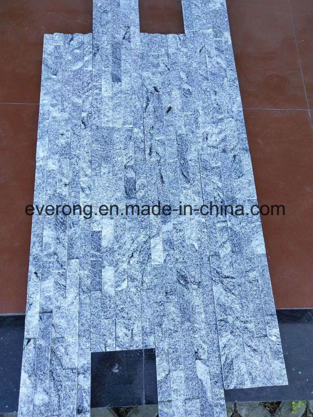 Cheap Nero Santiago Grey Granite Culture Stone for Wall Caldding